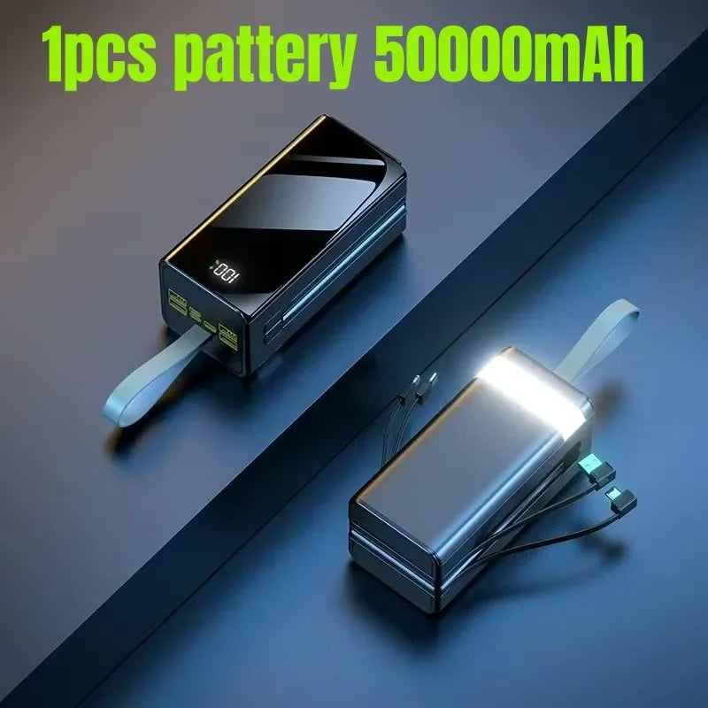 Powerbank 50000mAh Outdoor Multipropósito - Carga Múltiple Simultánea