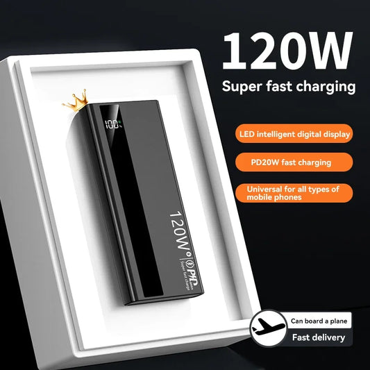 Lenovo Powerbank 120W Carga Bidireccional Rápida - Batería Portátil Premium