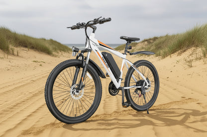 500W Electric Bike 26" Electric Bicycle for Adults Max 19.8Mph Cruise Control System Ebike, Mountain Bike with Removable 48V 375Wh Lithium-Ion Battery, 21 Speed for Man Woman UL2849 Certified
