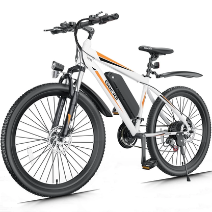 500W Electric Bike 26" Electric Bicycle for Adults Max 19.8Mph Cruise Control System Ebike, Mountain Bike with Removable 48V 375Wh Lithium-Ion Battery, 21 Speed for Man Woman UL2849 Certified