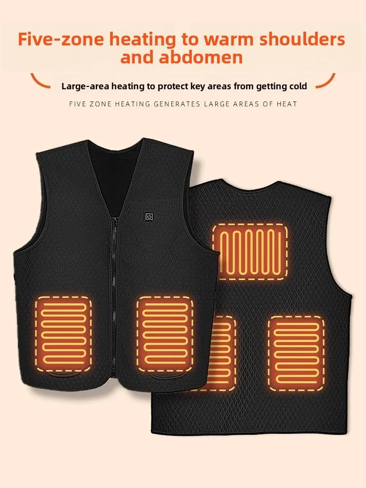 Chaleco Térmico Calefactor USB - ¡50% OFF! De $120 a $60 - Deja de Sufrir el Frío | Ciclismo y Moto