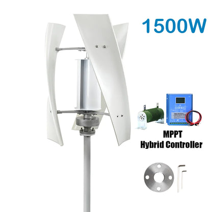 Turbina Eólica 5KW - Sistema Completo de Generación de Energía Renovable
