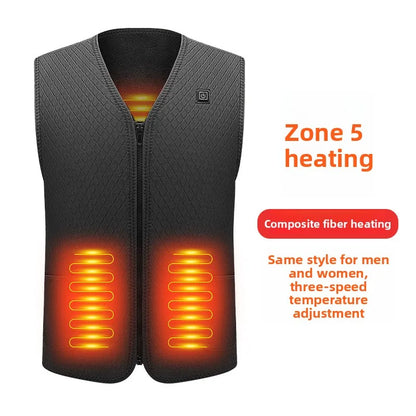 Chaleco Térmico Calefactor USB - ¡50% OFF! De $120 a $60 - Deja de Sufrir el Frío | Ciclismo y Moto