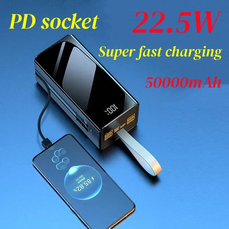 Powerbank 50000mAh Outdoor Multipropósito - Carga Múltiple Simultánea