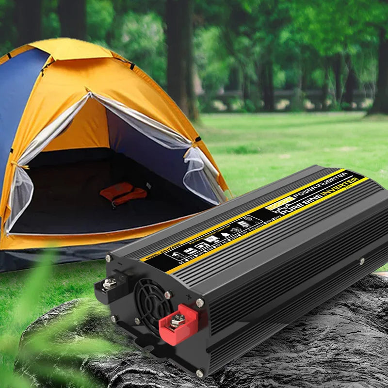 Inversor de Corriente Onda Sinusoidal Pura 12V a 220V - 3000W a 8000W Pico