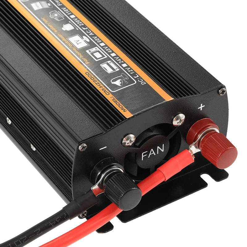 Inversor de Corriente Onda Sinusoidal Pura 12V a 220V - 3000W a 8000W Pico