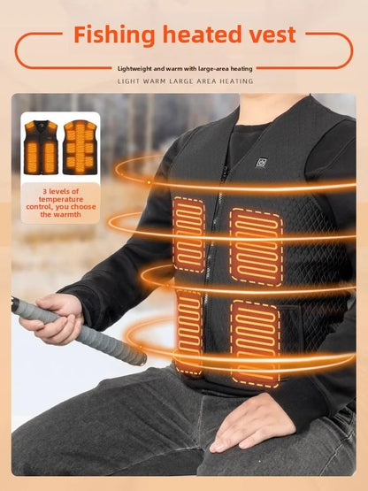 Chaleco Térmico Calefactor USB - ¡50% OFF! De $120 a $60 - Deja de Sufrir el Frío | Ciclismo y Moto