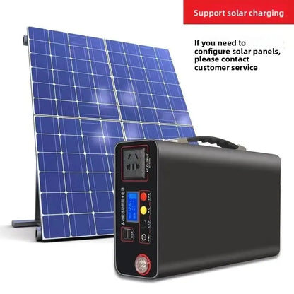 Power Bank Portátil 300W LiFePO4 90AH - Batería Compacta para Camping y Laptop