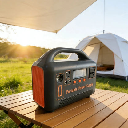 Estación de Energía Portátil 400W 192Wh LiFePO4 - Generador Solar Camping
