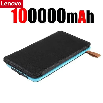 Lenovo Powerbank Solar 120W con Linterna LED - Carga Rápida Outdoor 2026