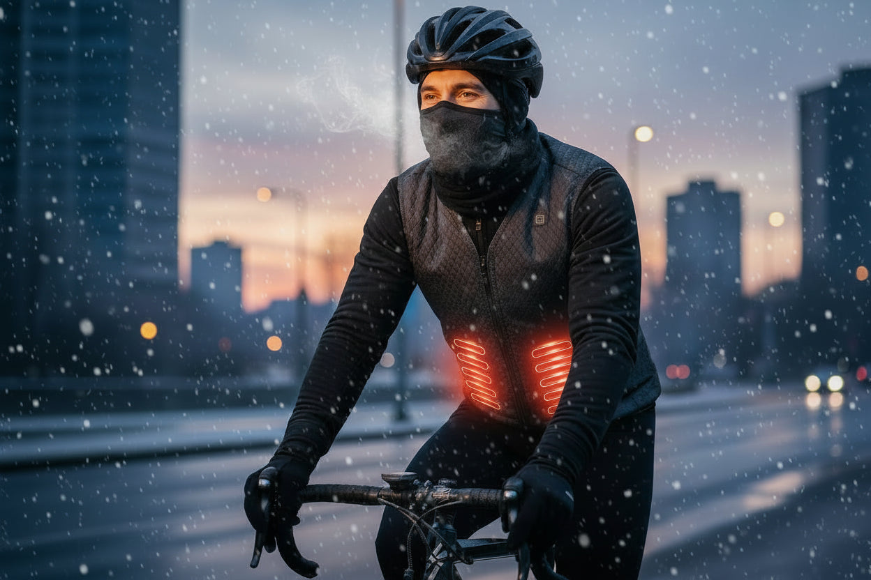 Chaleco Térmico Calefactor USB - ¡50% OFF! De $120 a $60 - Deja de Sufrir el Frío | Ciclismo y Moto