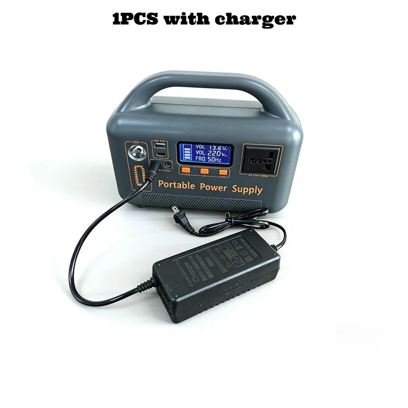 Estación de Energía Portátil 400W 192Wh LiFePO4 - Generador Solar Camping