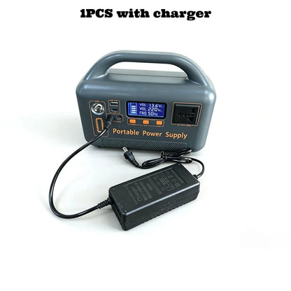 Estación de Energía Portátil 400W 192Wh LiFePO4 - Generador Solar Camping