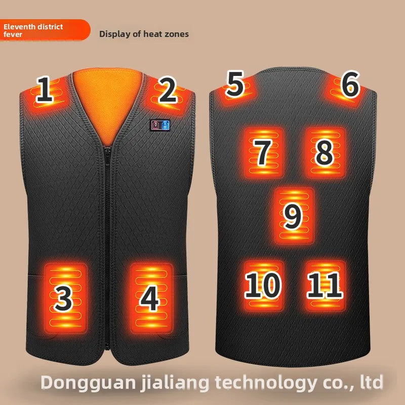 Chaleco Térmico Calefactor USB - ¡50% OFF! De $120 a $60 - Deja de Sufrir el Frío | Ciclismo y Moto