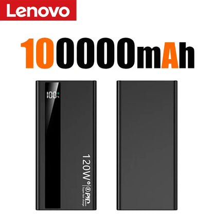 Lenovo Powerbank 120W Carga Bidireccional Rápida - Batería Portátil Premium