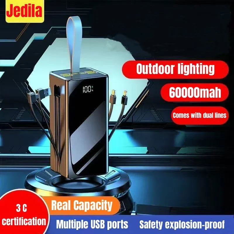 Powerbank 50000mAh Outdoor Multipropósito - Carga Múltiple Simultánea