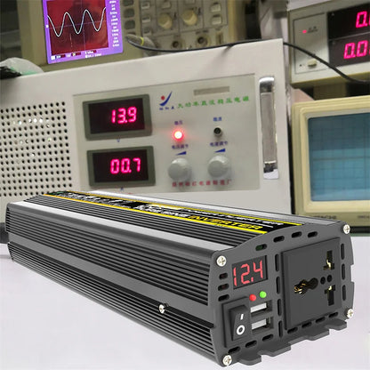 Inversor de Corriente Onda Sinusoidal Pura 12V a 220V - 3000W a 8000W Pico