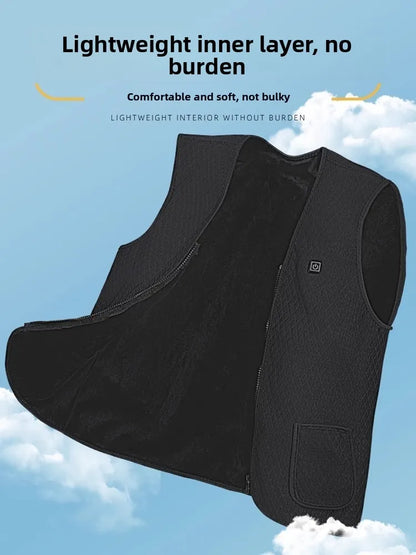 Chaleco Térmico Calefactor USB - ¡50% OFF! De $120 a $60 - Deja de Sufrir el Frío | Ciclismo y Moto