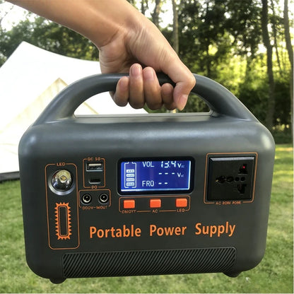 Estación de Energía Portátil 400W 192Wh LiFePO4 - Generador Solar Camping