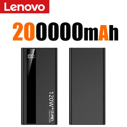 Lenovo Powerbank 120W Carga Bidireccional Rápida - Batería Portátil Premium