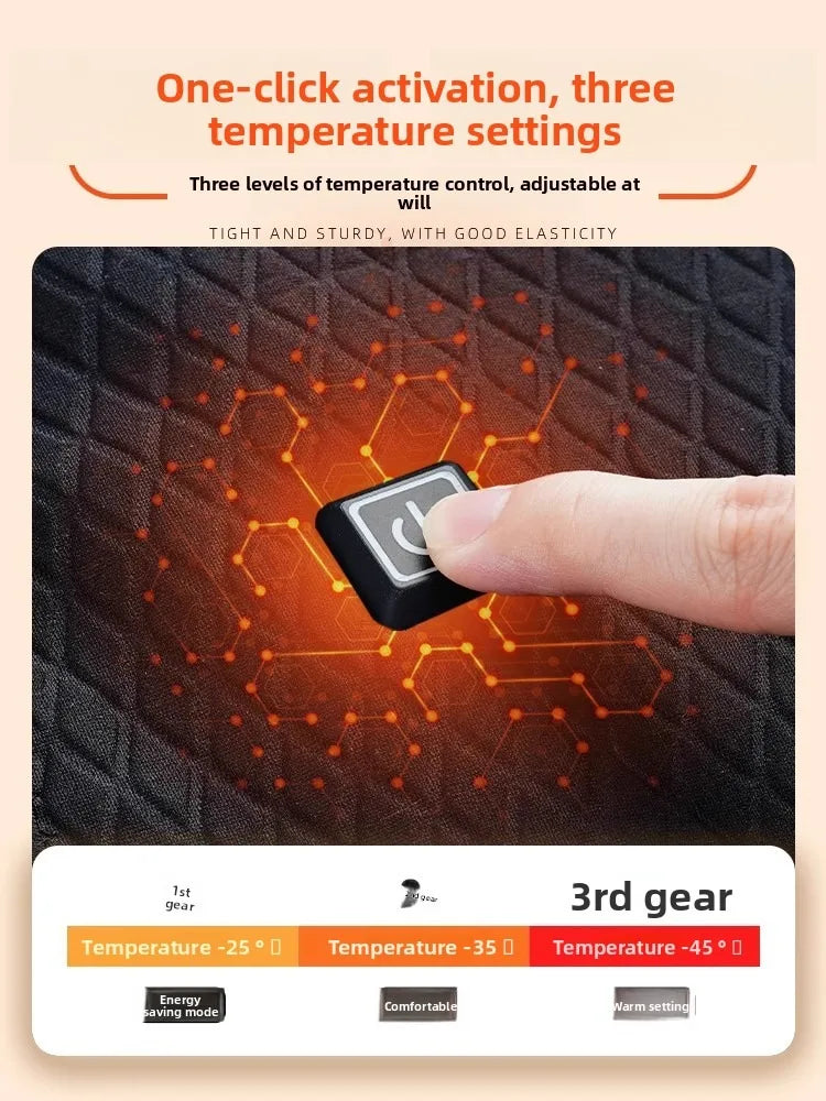 Chaleco Térmico Calefactor USB - ¡50% OFF! De $120 a $60 - Deja de Sufrir el Frío | Ciclismo y Moto