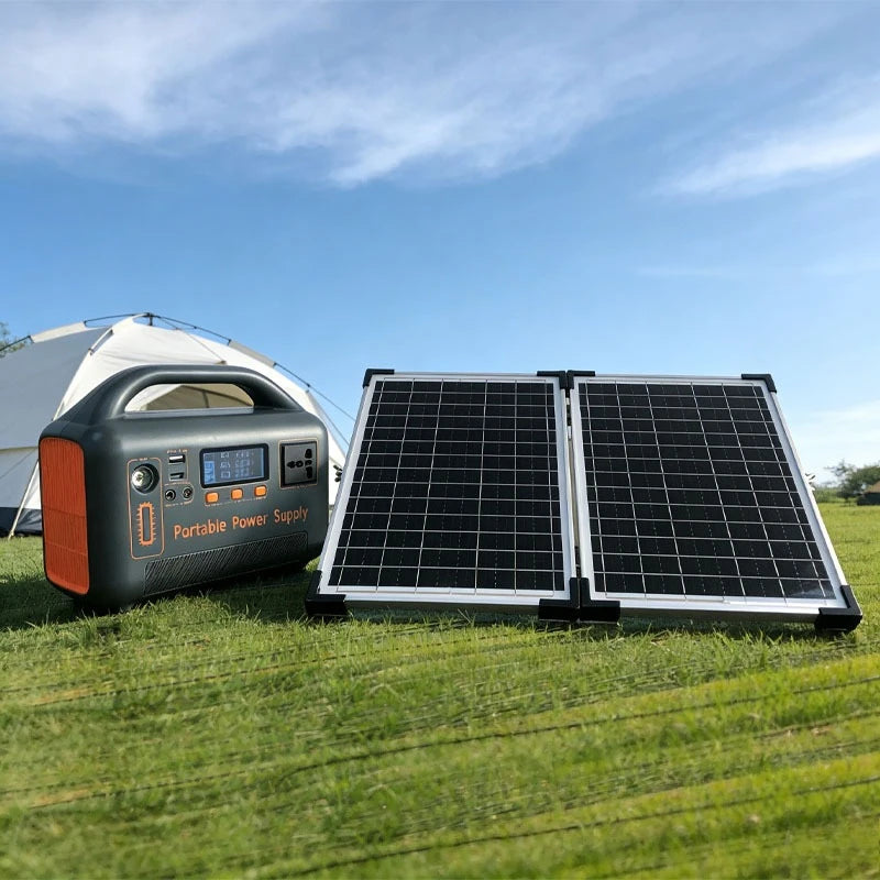Estación de Energía Portátil 400W 192Wh LiFePO4 - Generador Solar Camping