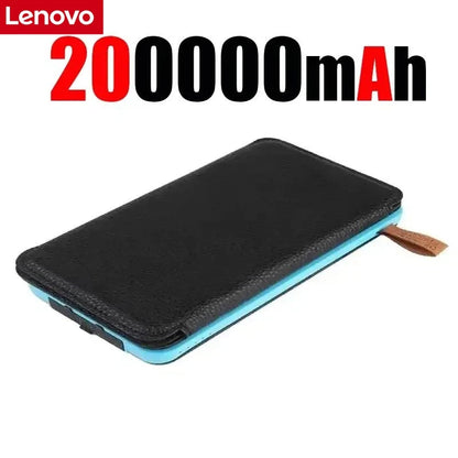 Lenovo Powerbank Solar 120W con Linterna LED - Carga Rápida Outdoor 2026