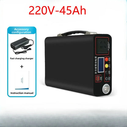 Power Bank Portátil 300W LiFePO4 90AH - Batería Compacta para Camping y Laptop