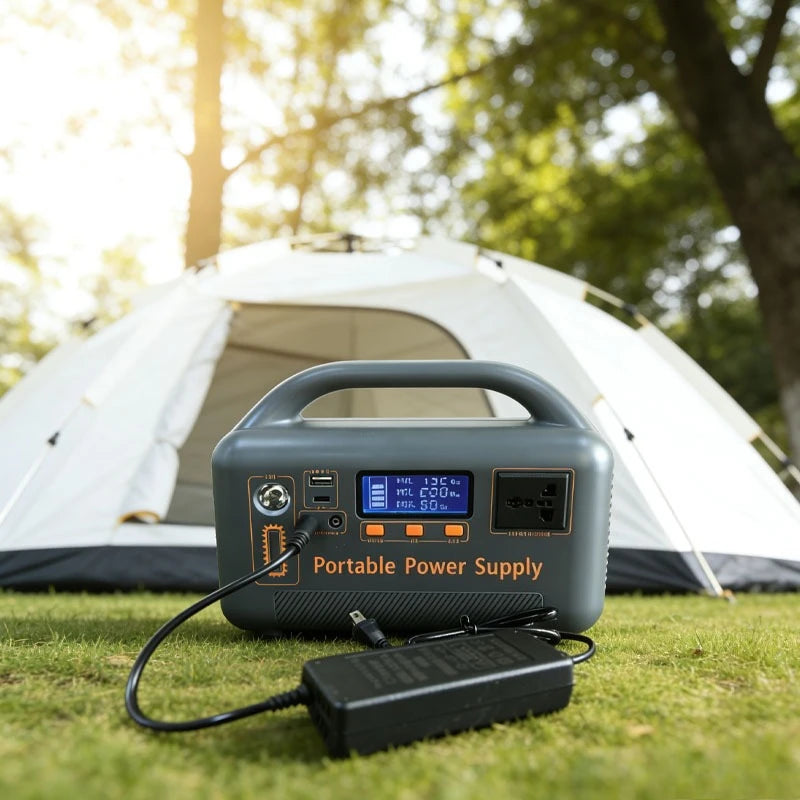 Estación de Energía Portátil 400W 192Wh LiFePO4 - Generador Solar Camping
