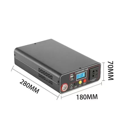 Power Bank Portátil 300W LiFePO4 90AH - Batería Compacta para Camping y Laptop